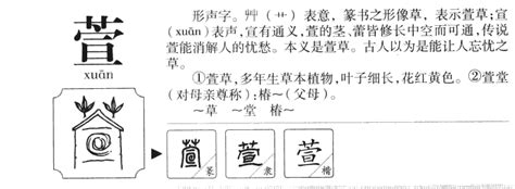 萱的名字|萱字取名的寓意女孩 (17个)萱字取名大全的寓意是什么楚辞女名